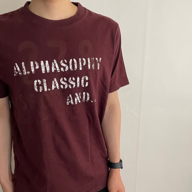 ALPHASOPHY cotton T shirts