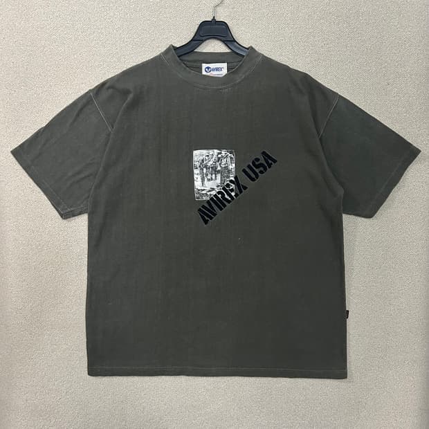(L) 90s 아비렉스 USA 데드스탁 반팔티 