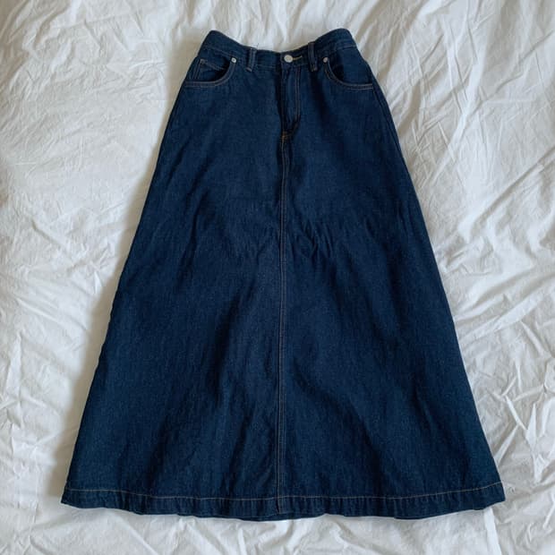 인디고 청스커트
