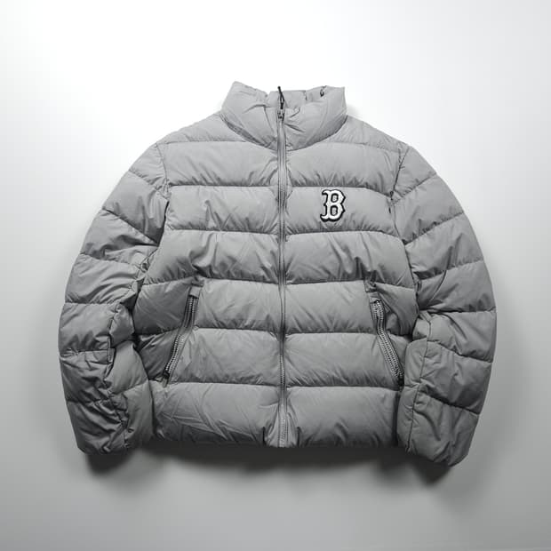 MLB 보스턴 레드삭스 빅로고 경량 다운 패딩 (M)