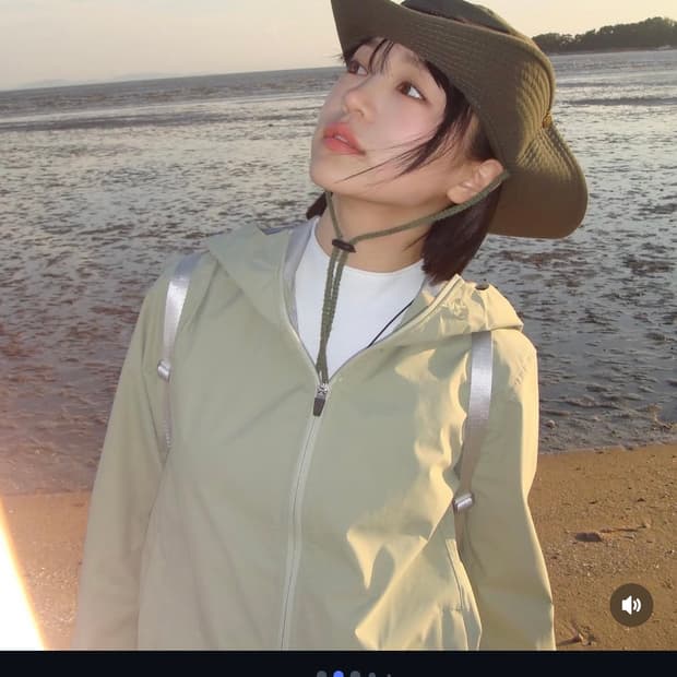 earthjigu 버킷 모자