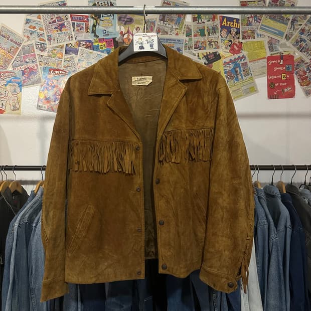 70S 웨스턴 레더자켓