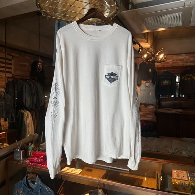 00s 빈티지 할리 데이비슨 롱슬리브 티셔츠