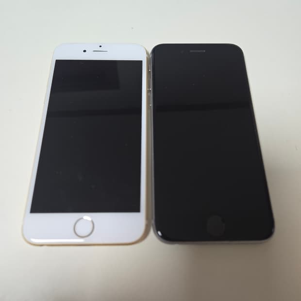 아이폰 6S 골드 & 스페이스 그레이