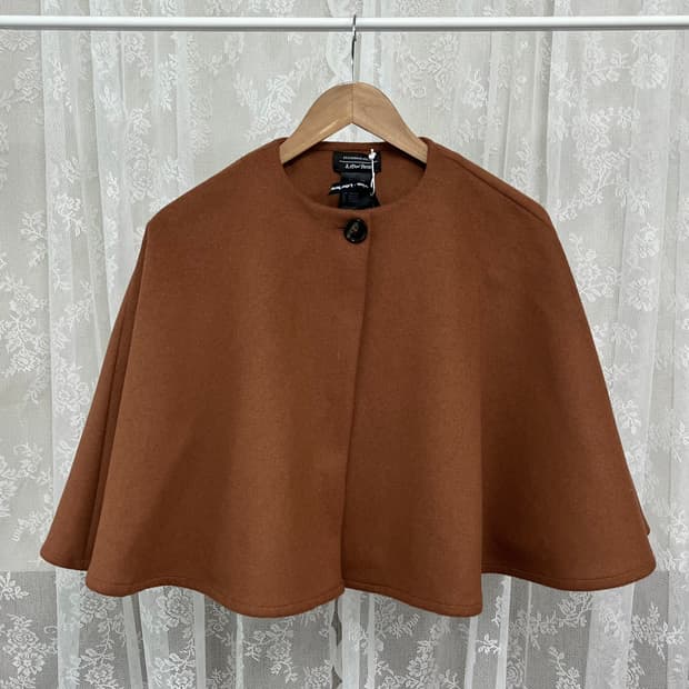 F) 새상품 앤아더스토리즈 울 블렌드 케이프 코트