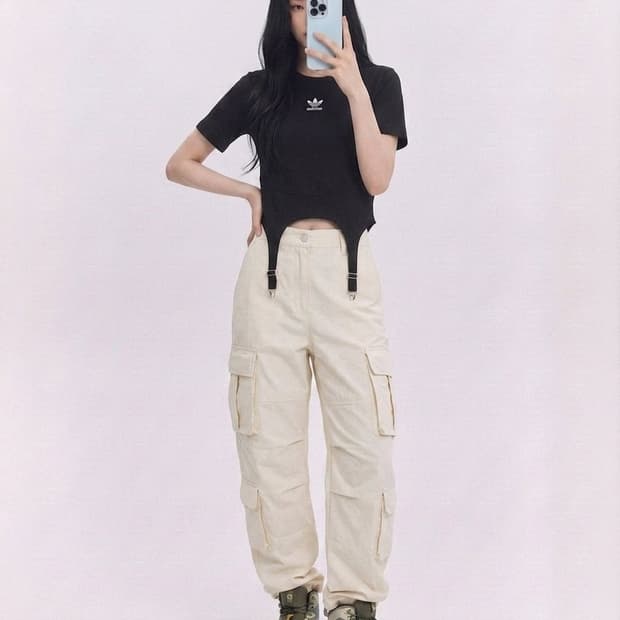 아디다스 우먼 반팔티