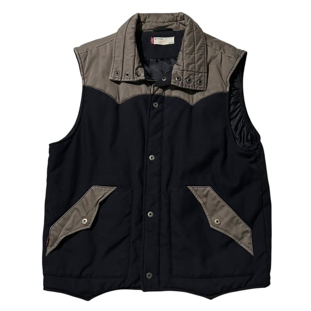 리바이스 웨스턴 패딩 베스트
