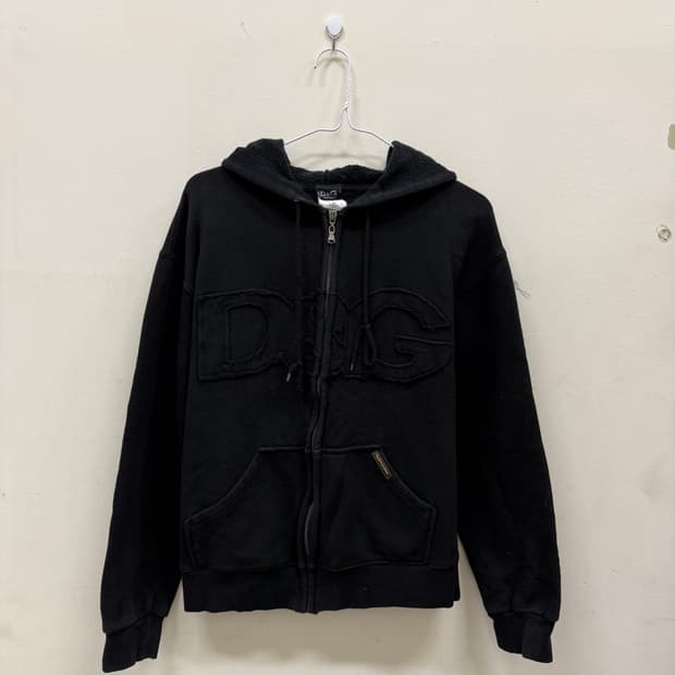 돌체앤가바나 블랙 후드집업