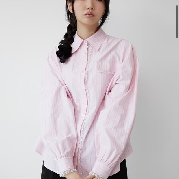졸리레이드 셔츠 Frannie oversized shirt