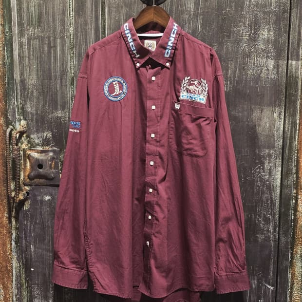 00s CINCH All Rodeo Button-Down Shirt