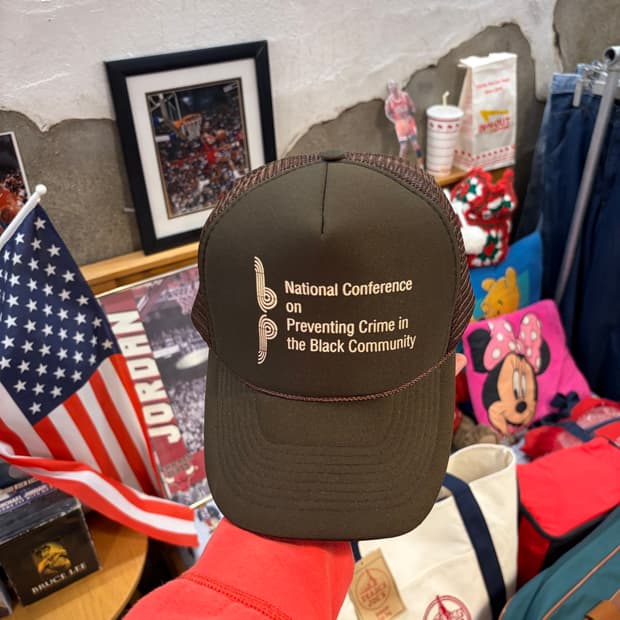 90s USA 빈티지 트러커 매쉬 볼캡 모자 