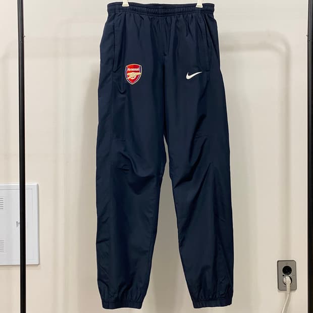 나이키 아스날 레트로 와이드 트랙 조거 팬츠