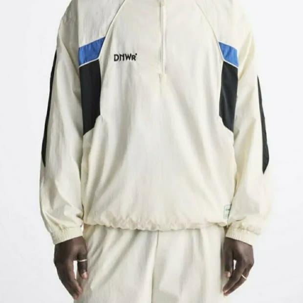 자라 컬러블록 하이테크 자켓