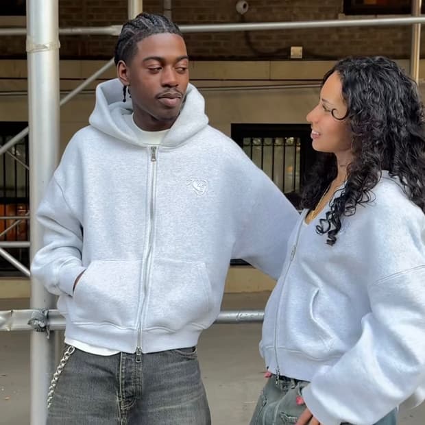 yg studios / heather gray 후드집업 헤더 그레이/M