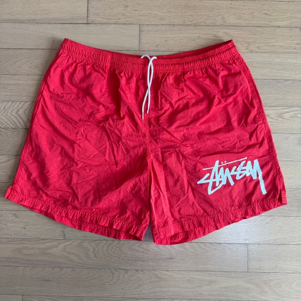 [XXL] 나이키 x 스투시 나투시 워터 쇼츠 하바네로 레드