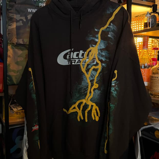 Xl 트래비스 스캇 cactus trail 머천 후디 브라운