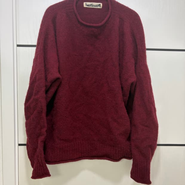 Lcbx 피셔맨 니트 레드