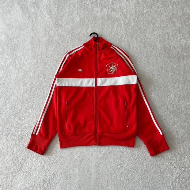 M 아디다스 체코 트랙탑 져지