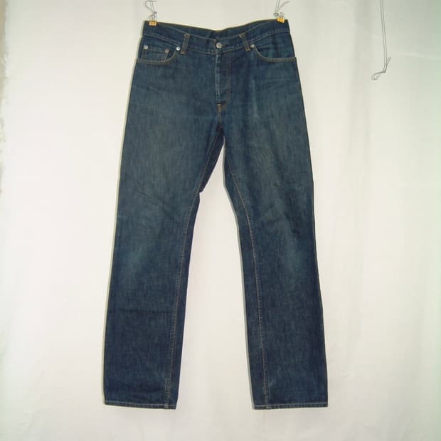 Helmut lang 1998 raw  jeans classic cut