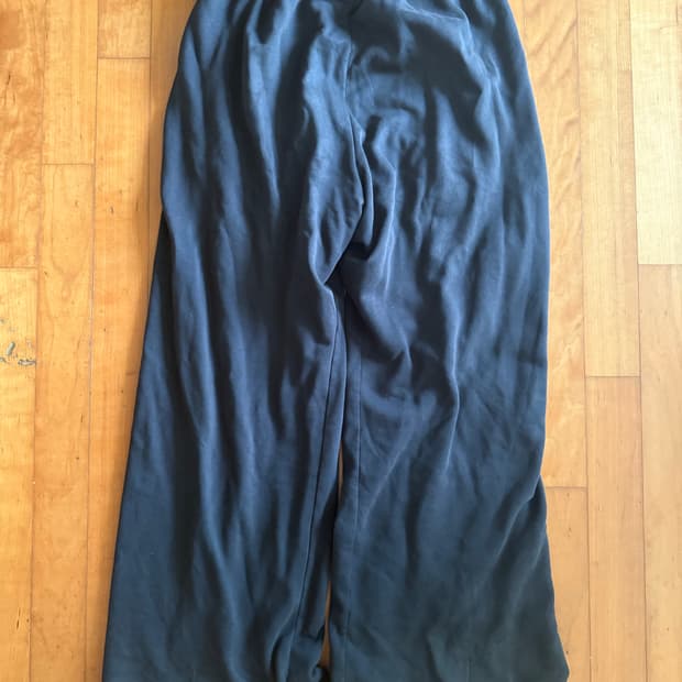 Yeezy Gap 더블레이어 헤비웨이트 스웻 팬츠 블랙