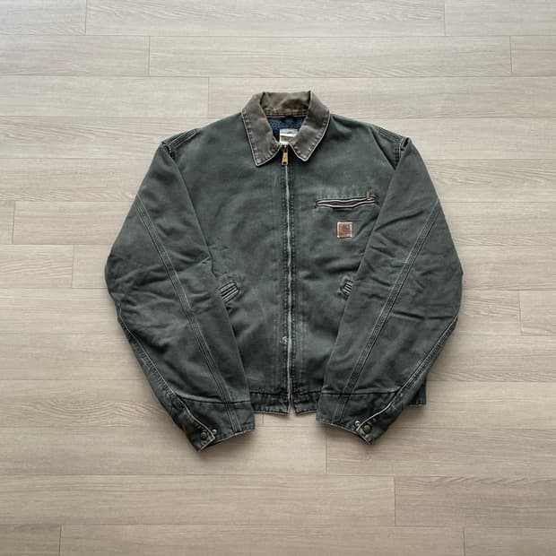 칼하트 J97 모스 mos 디트로이트 자켓 빈티지 carhartt