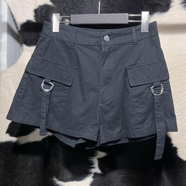 Y2K 네이비 숏팬츠
