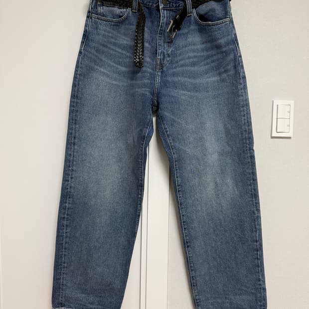 칼하트 wip 랜든팬츠 스미스블루 32 원유즈드워시