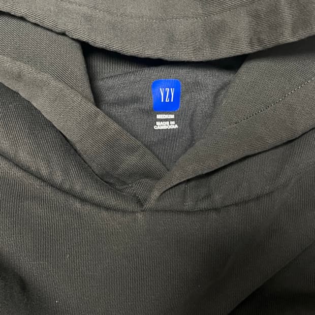 이지 갭 슈렁큰 후디 M 블랙