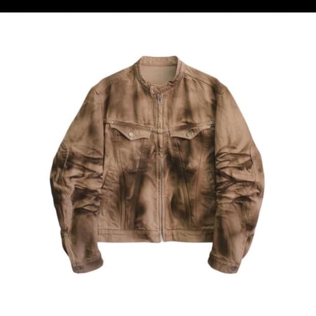 [NVRFRGT : 25ss] DENIM MOTORCYCLE JACKET