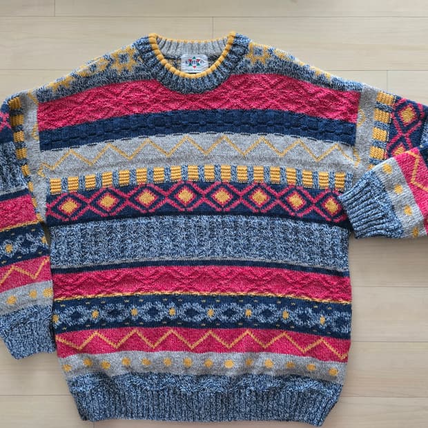 Asterico 이탈리아 빈티지 니트 L