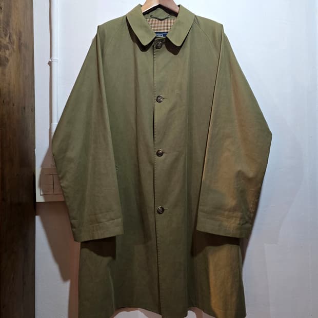 Polo Cotton Balmacaan Coat (폴로 발마칸 코트)