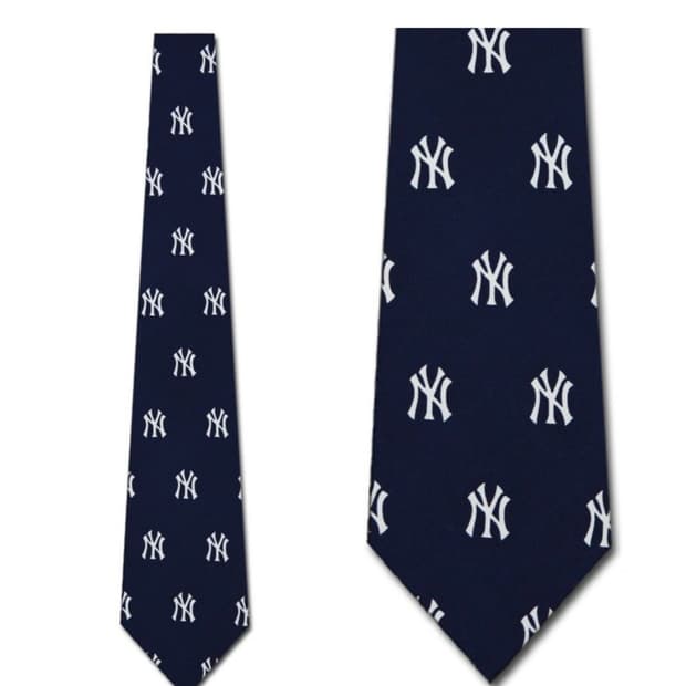 뉴에라 넥타이 네이비 (뉴욕 양키스,MLB)