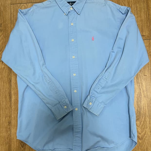 폴로 코튼 셔츠 M