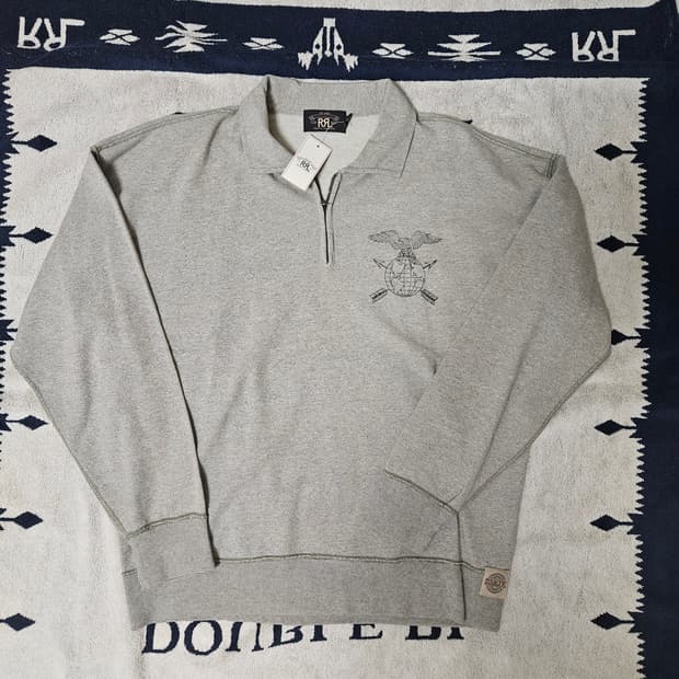 RRL 하프 집업 스웻셔츠 XL