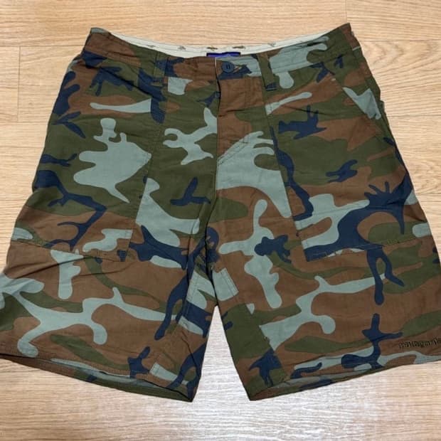 파타고니아 카모 쇼츠 반바지