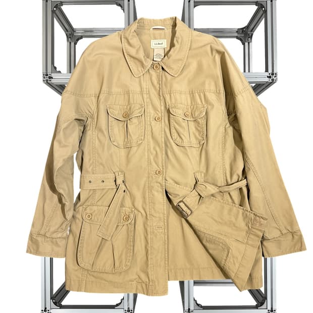 L.L.Bean Cotton Safari Field Jacket 00s 