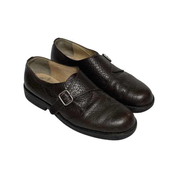 꼼데가르송 옴므 몽크 스트랩 슈즈