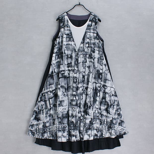 akane from amu _ layered look cotton ops