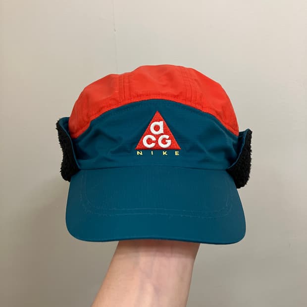 N211 나이키 acg 쉐르파캡 볼캡 모자 귀도리 군밤
