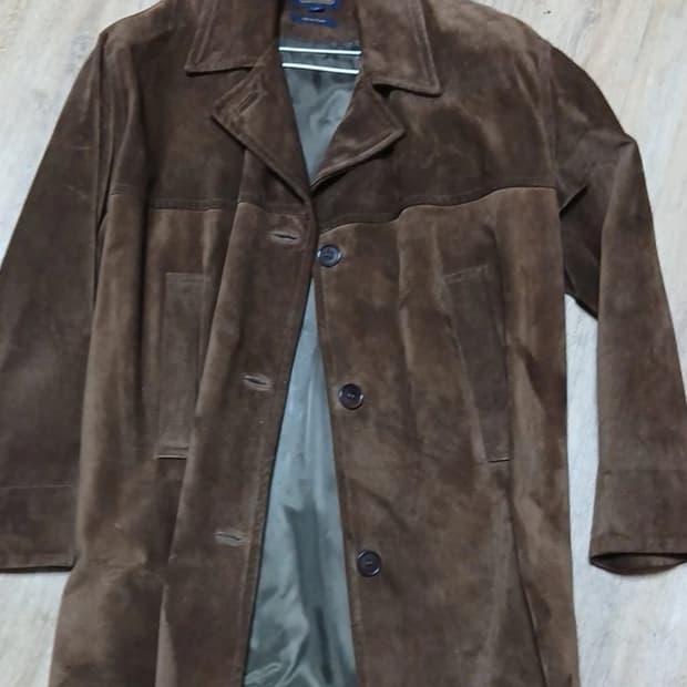 Coach 리얼 스웨이드 자켓 made in usa