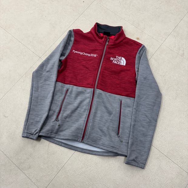 노스페이스 투톤 평창 국대 집업