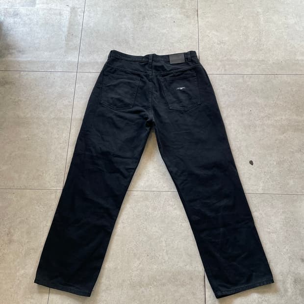 (polo Jeans Co.)폴로 진스 코 루즈 핏 블랙 데님 팬츠바지