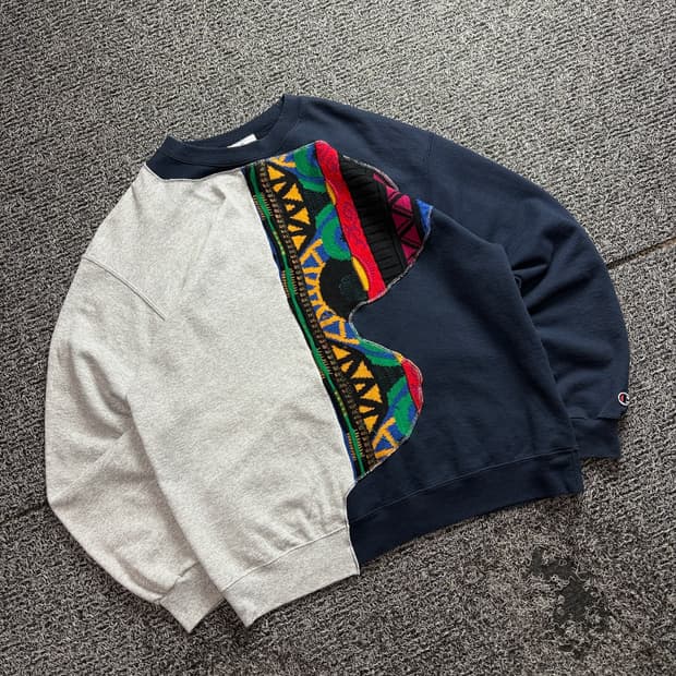 챔피온 핸드메이드 리메이크 크루넥 3213