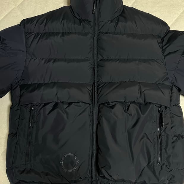 마뗑킴 남성 패딩 빅포켓 자켓 블랙 L