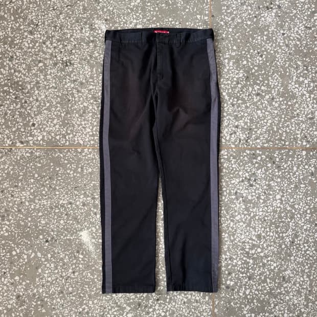 36) Supreme Side Stripe Work Pants 13SS