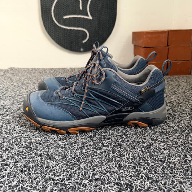 KEEN 등산화 275mm 파란색