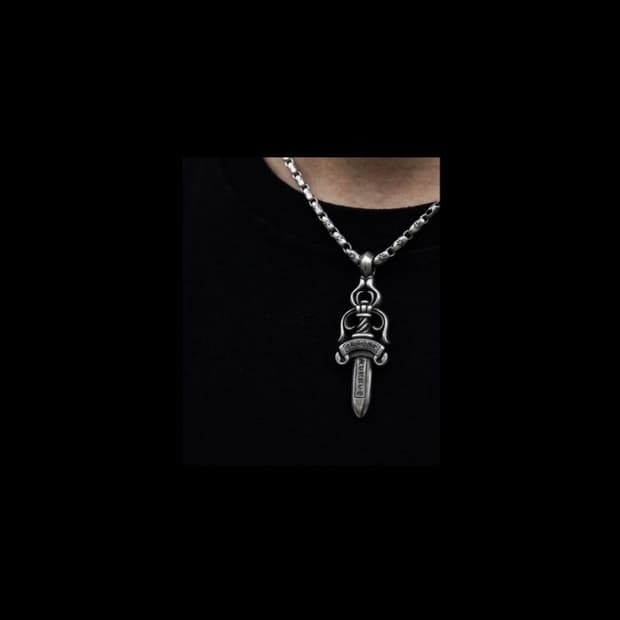 크롬하츠 대거 925 실버목걸이