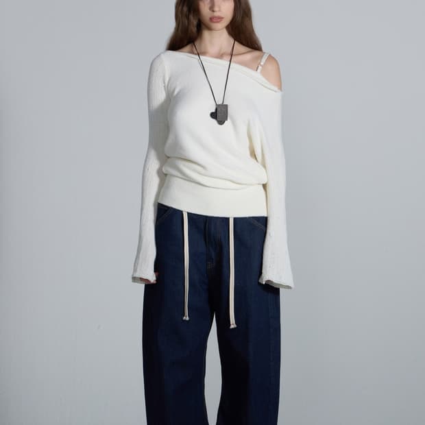 스컬프터 Everyday Lowrise Denim Indigo Blue