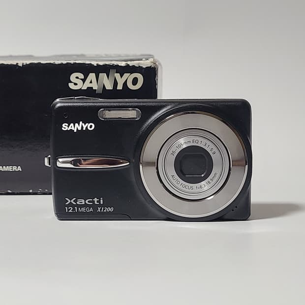 산요 작티 DSC-X1200 빈티지 디카 디지털 카메라