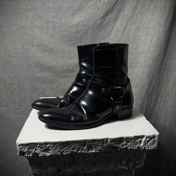 Saint Laurent Harness Boots 